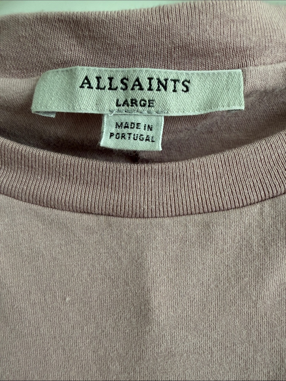 ALLSAINTS Coni Tank with Shoulder Pads - Mauve - Large - Picture 6 of 8